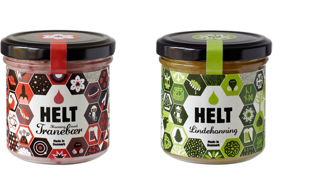 秦嶺土蜂蜜包裝設計參考(圖5)