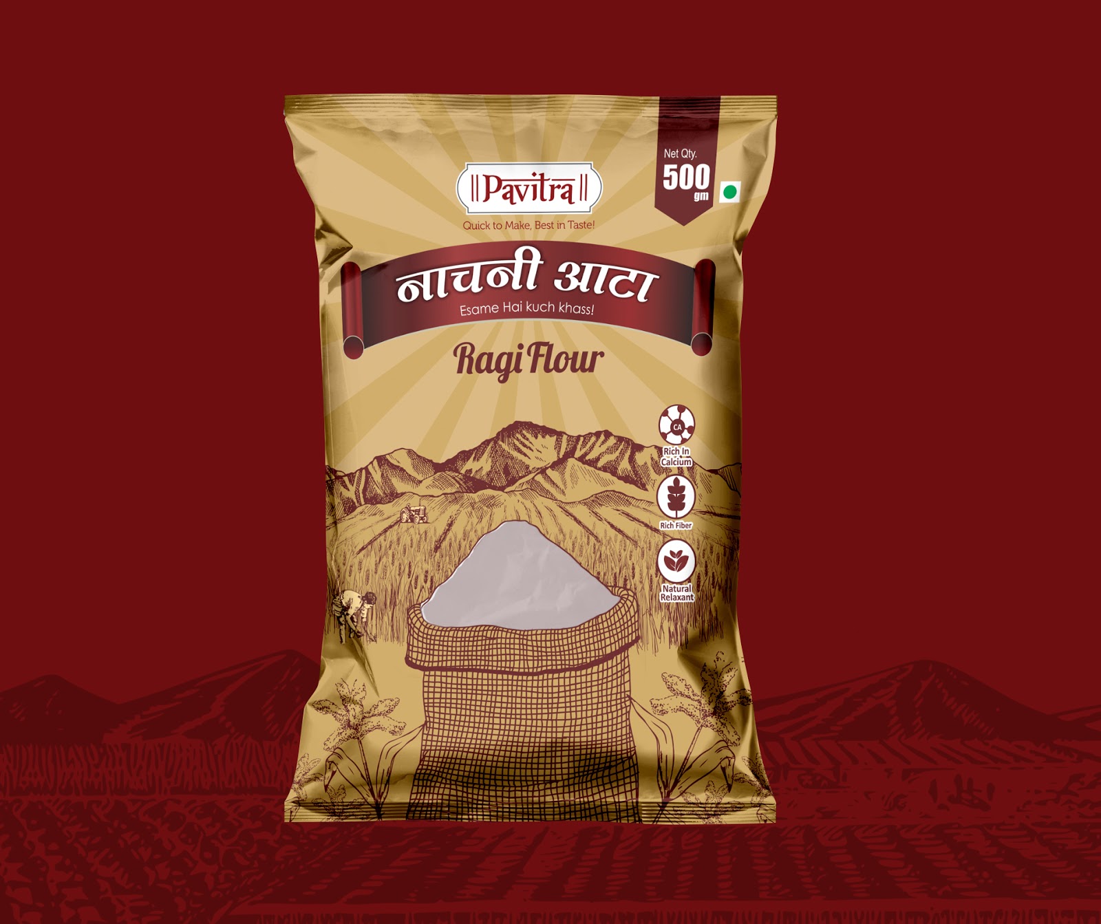 哈爾濱糧食包裝設計(圖4)