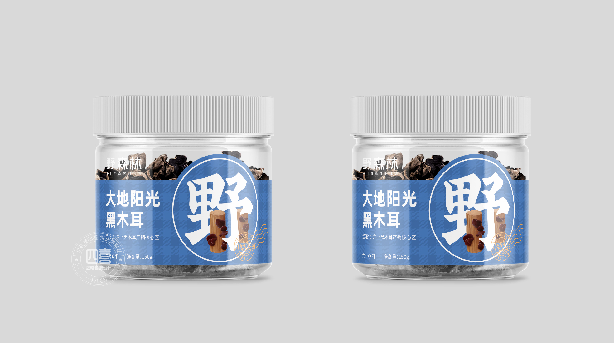 野森林大地陽光黑木耳包裝設計(圖3) 野森林大地陽光黑木耳包裝設計(圖3)