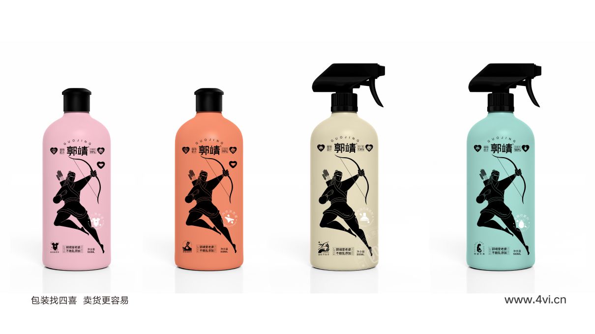 洗護品牌包裝全案設計(圖36) 郭靖洗護品牌包裝全案設計(圖26)