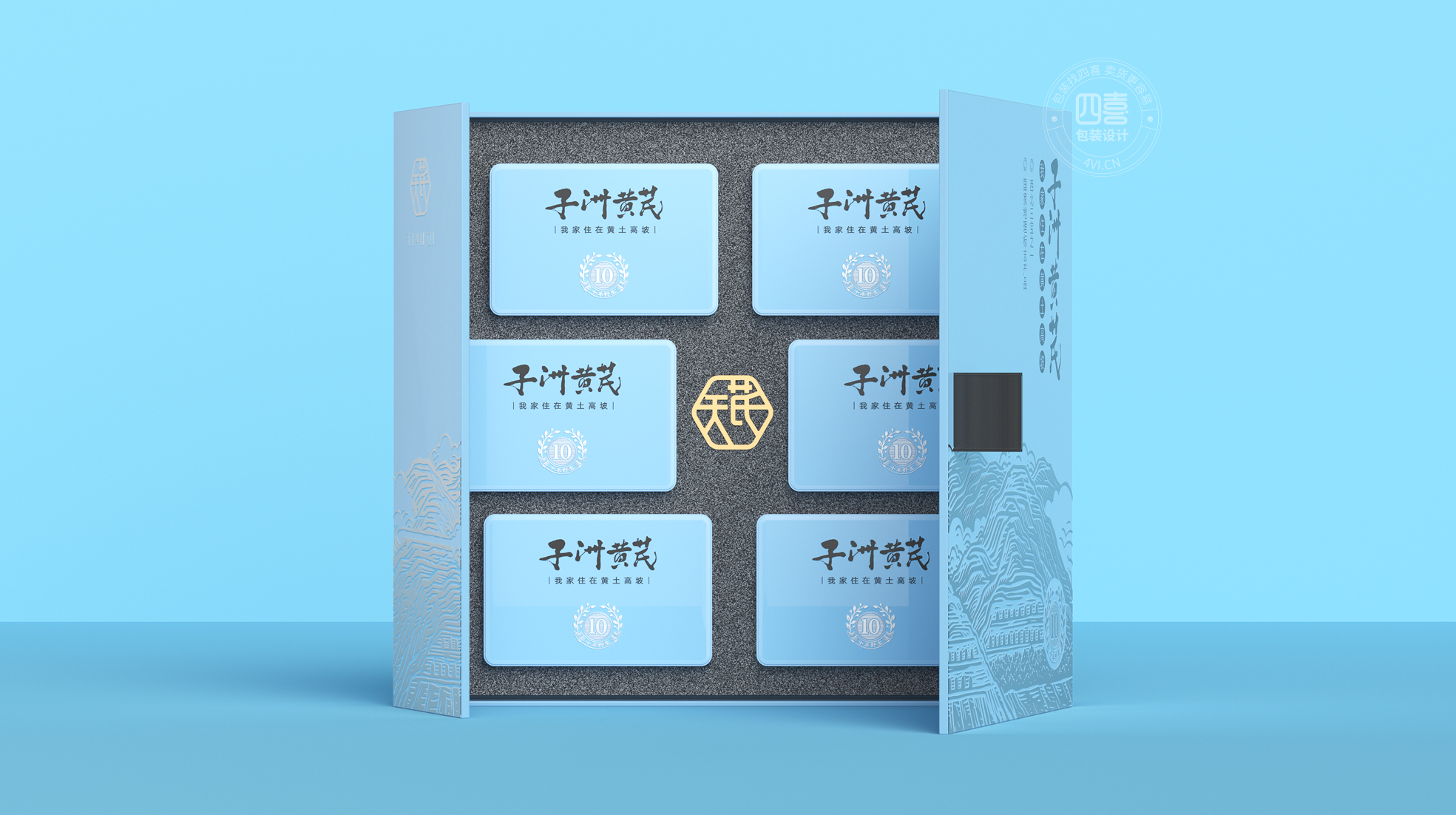 天芪子洲黃芪品牌全案升級(圖6) 天芪子洲黃芪品牌全案升級(圖6)