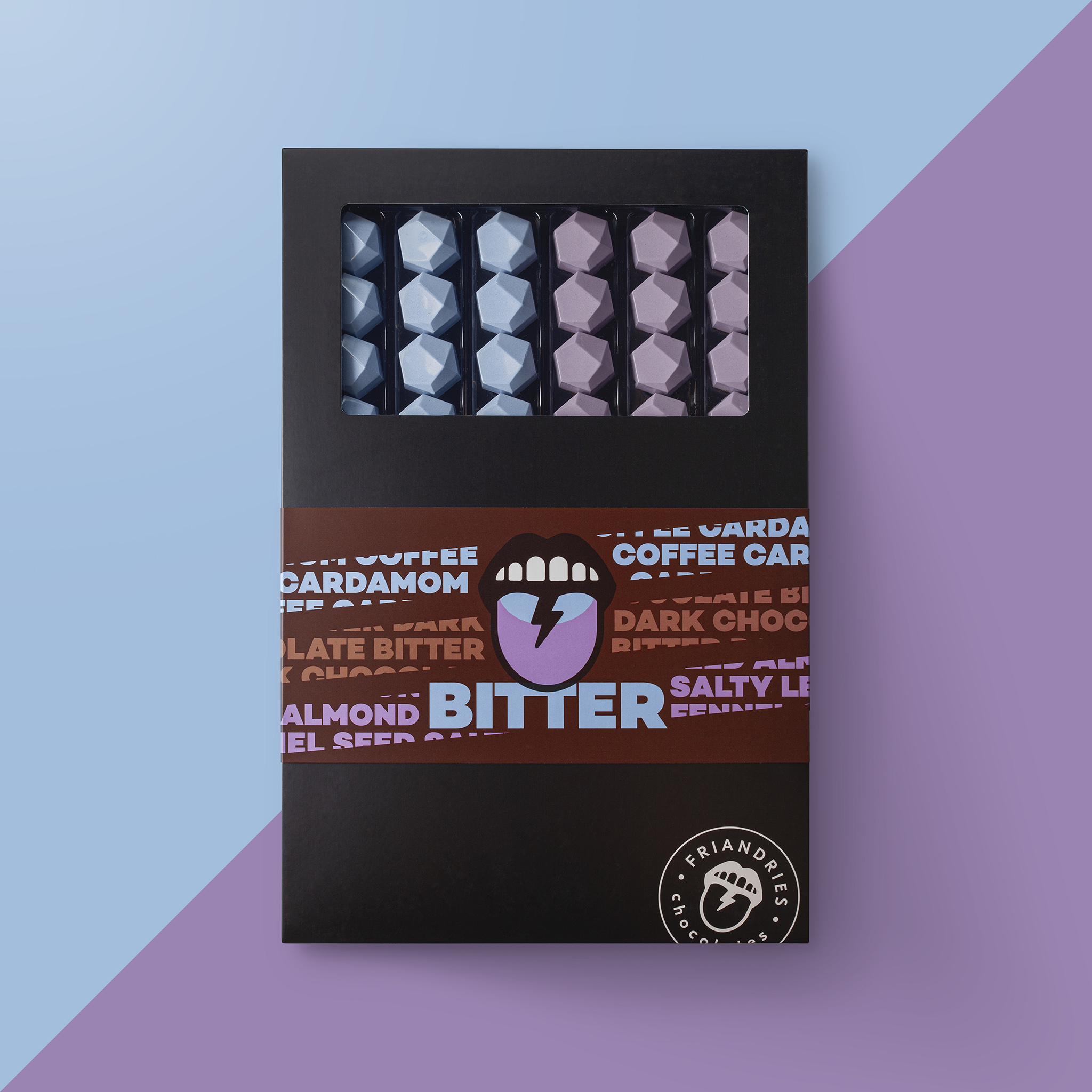 引人注目的巧克力包裝這樣設計(圖2)