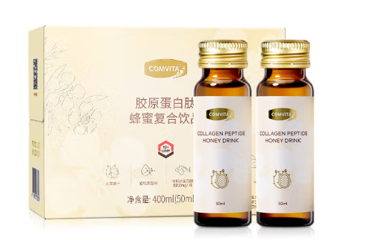 蜂蜜膠原蛋白肽復合飲品包裝設計欣賞(圖1) 蜂蜜膠原蛋白肽復合飲品包裝設計欣賞(圖1)