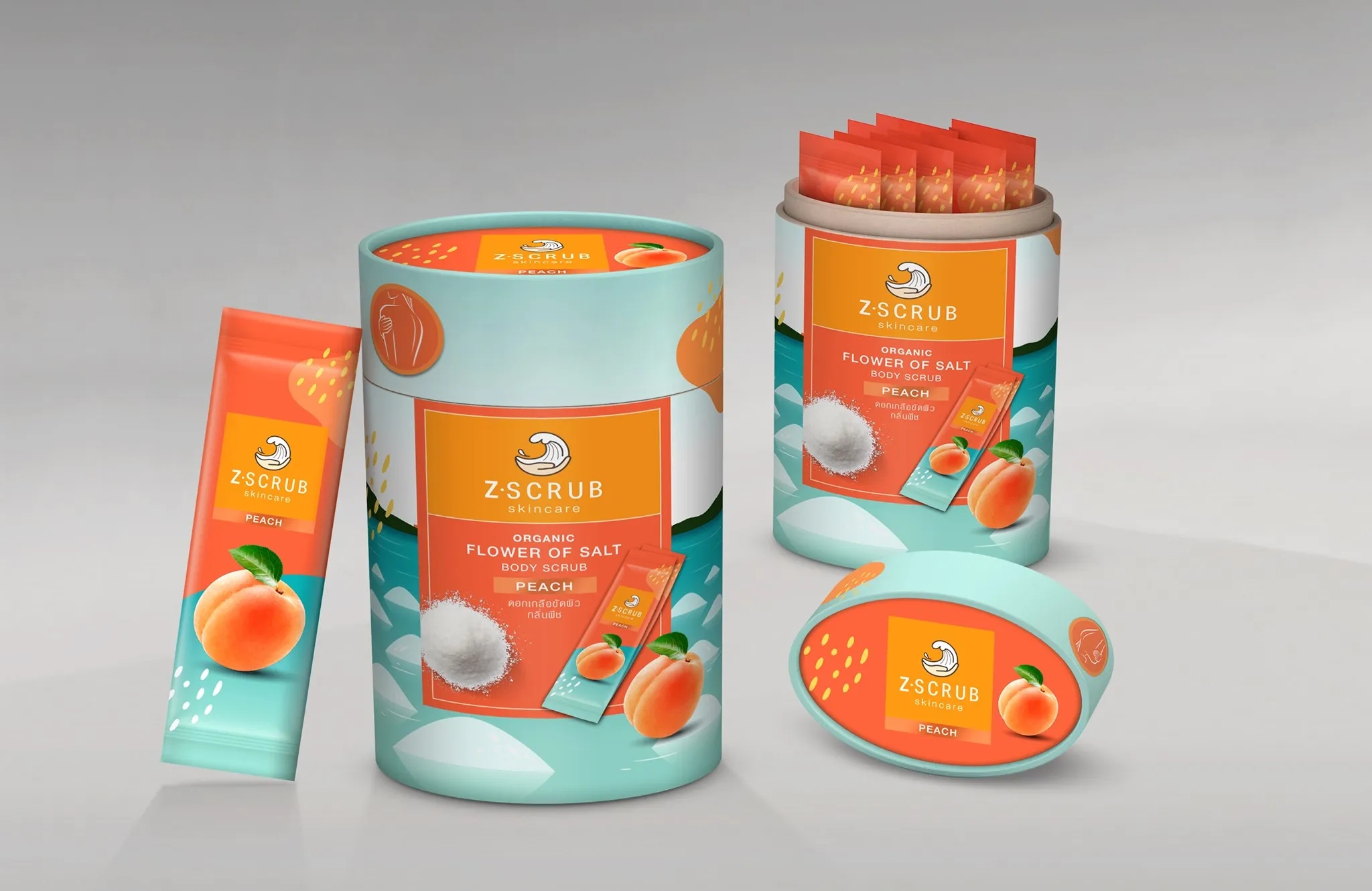 身體磨砂膏外包裝如何設計有吸引力(圖1)