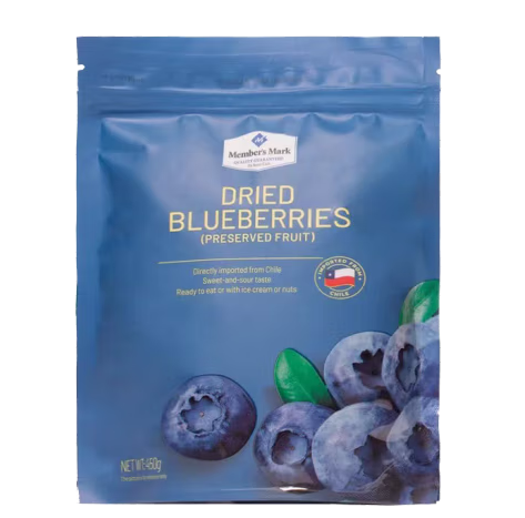 進口藍莓干包裝袋設計有哪些要求(圖1)