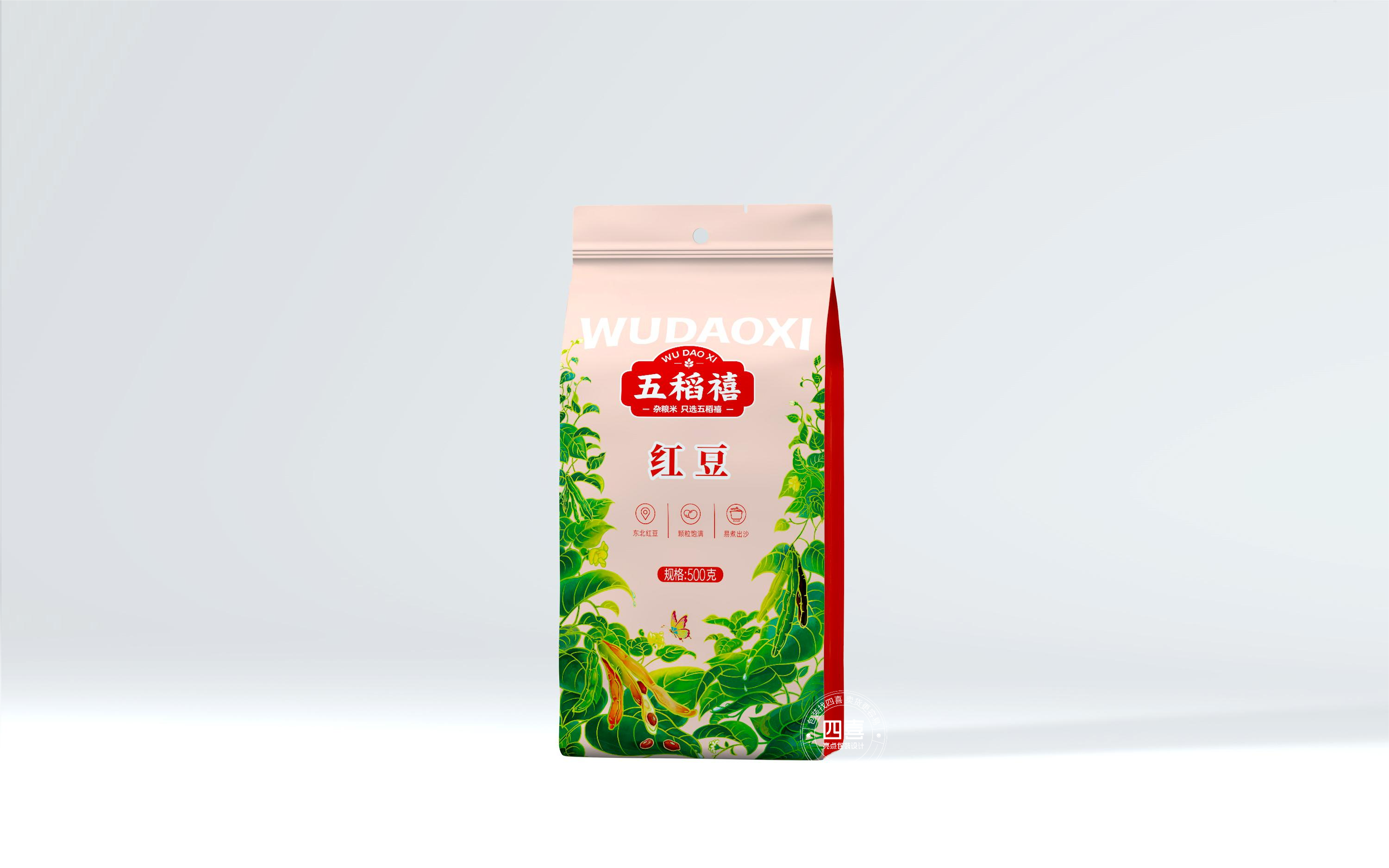 五稻禧雜糧包裝設(shè)計(jì)(圖6) 五稻禧雜糧包裝設(shè)計(jì)(圖6)