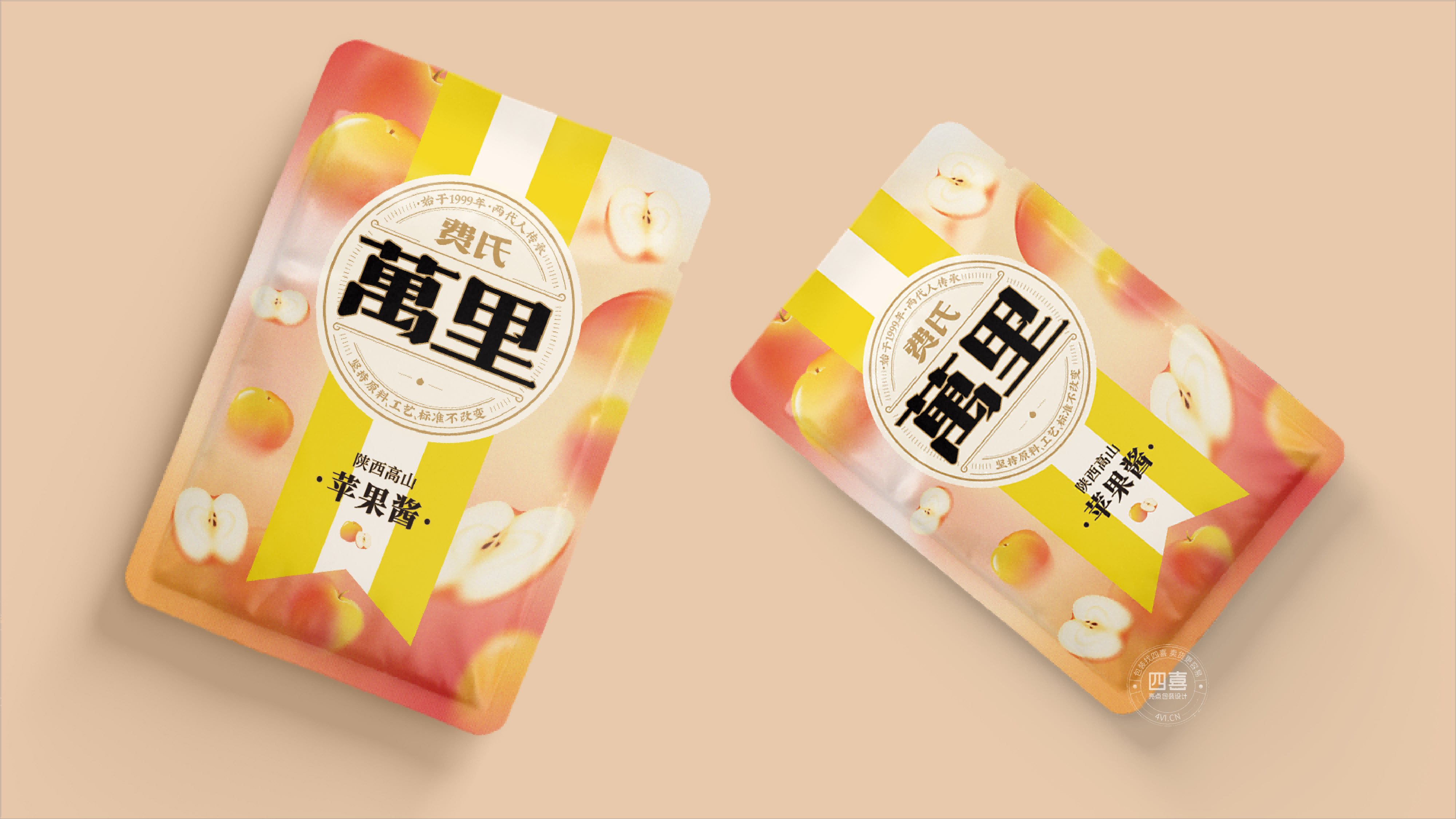 費氏萬里蘋果醬包裝設計(圖5)