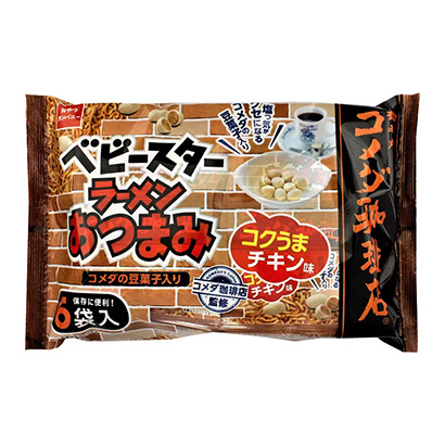 嬰兒之星拉面下酒菜米達咖啡店監修醇厚美味雞肉味點心公司(圖1)