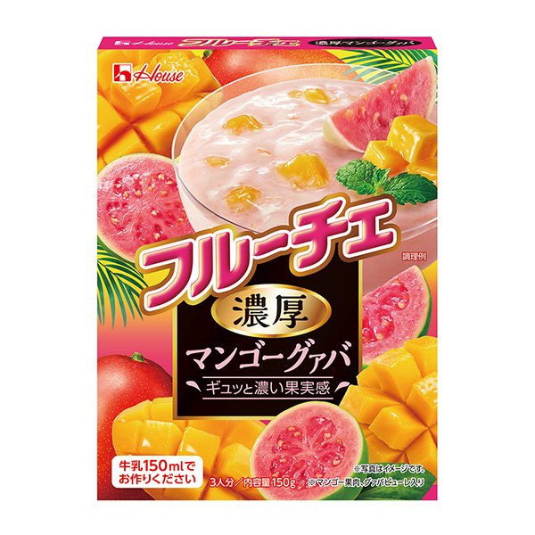 果切濃厚芒果番石榴包裝設計欣賞(圖1)