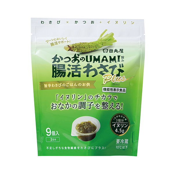 鰹魚的腸活芥末田丸屋總店食品飲料包裝設(shè)計(jì)(圖1)