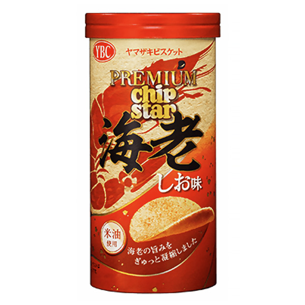 高級芯片明星蝦味山崎餅干食品飲料包裝設計(圖1)