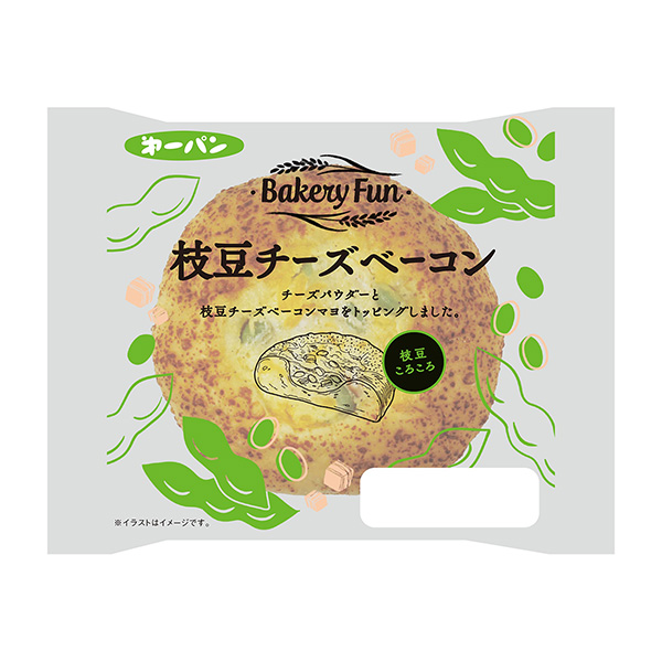 毛豆芝士培根第一屋制面包食品飲料包裝設計(圖1)