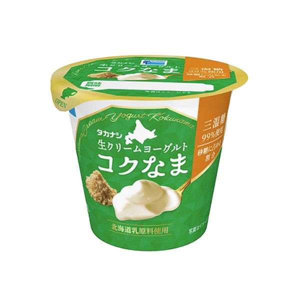 高田梨鮮奶酸奶醇厚三溫糖高田梨乳業(yè)食品飲料包裝設(shè)計(圖1)