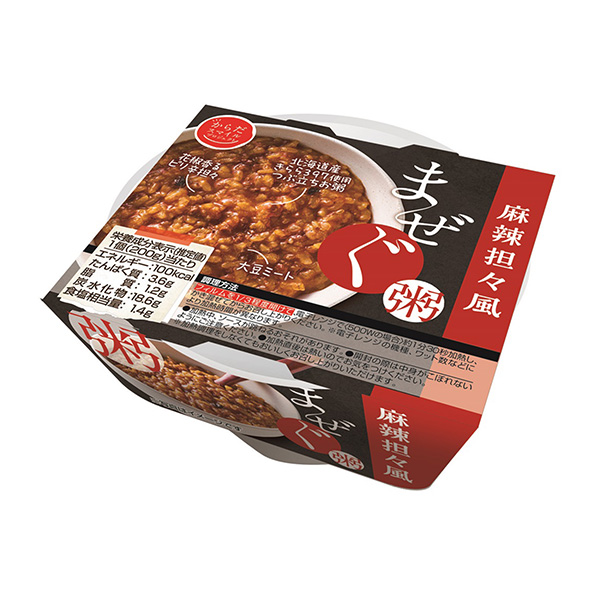 身體微笑項目攪拌粥麻辣擔擔風日本訪問食品飲料包裝設計(圖1)