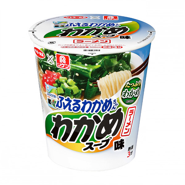 瑞肯裙帶菜湯抖裙帶菜裙帶菜湯味拉面太陽魚食品食品飲料包裝設計(圖1)