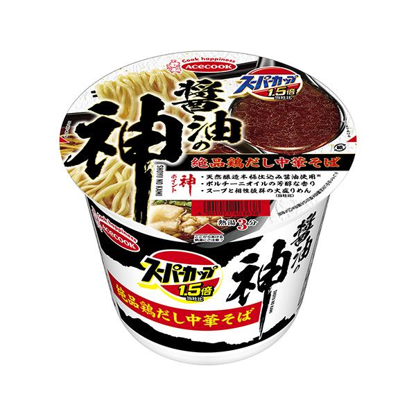 超級杯倍醬油之神極品雞湯面王牌廚師食品飲料包裝設計(圖1)