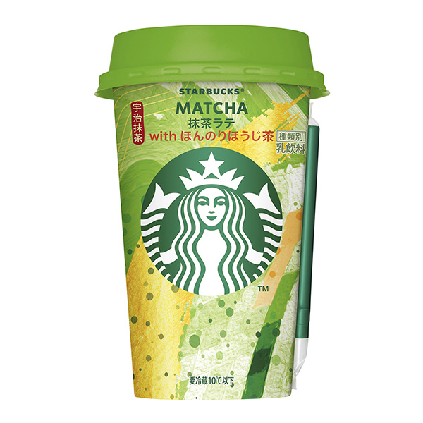 星巴克抹茶拿鐵日本茶三得利食品國際食品飲料包裝設計(圖1)