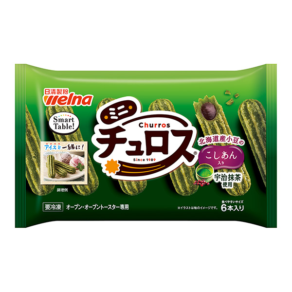 北海道產紅豆餡日清制粉食品飲料包裝設計(圖1)