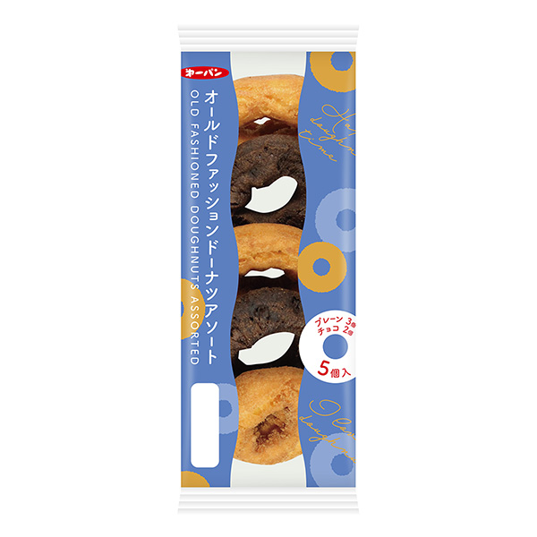 老時尚甜甜圈排序第一屋制面包食品飲料包裝設計(圖1)