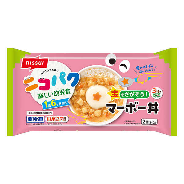 笑嘻嘻找寶藏吧麻婆蓋飯日本食品飲料包裝設計(圖1)