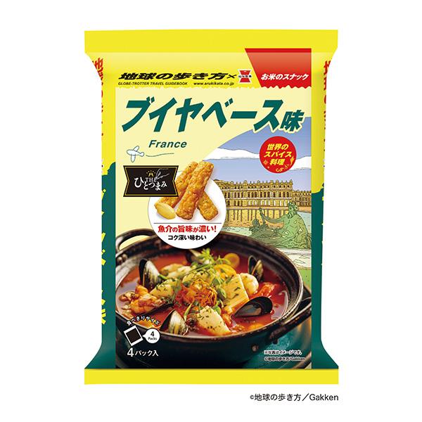 包裝設計欣賞THE一撮＜ bia bease味道＞地球的行走方式監修(巖冢制菓) 2024年7月8日發售(圖1)