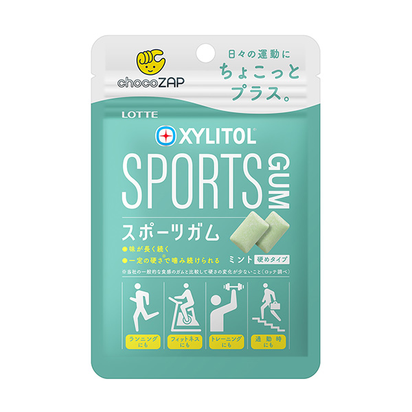 包裝設(shè)計欣賞木糖醇運動口香糖＜薄荷＞ (樂天) 2024年7月9日發(fā)售(圖1)