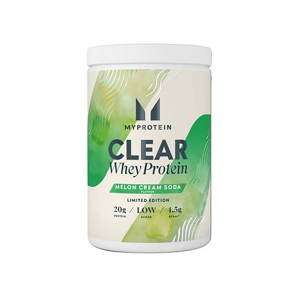 包裝設計欣賞透明乳清蛋白＜哈密瓜奶油蘇打香精＞ ( THG Nutrition Limited ) 2024年11月1日發售(圖1)