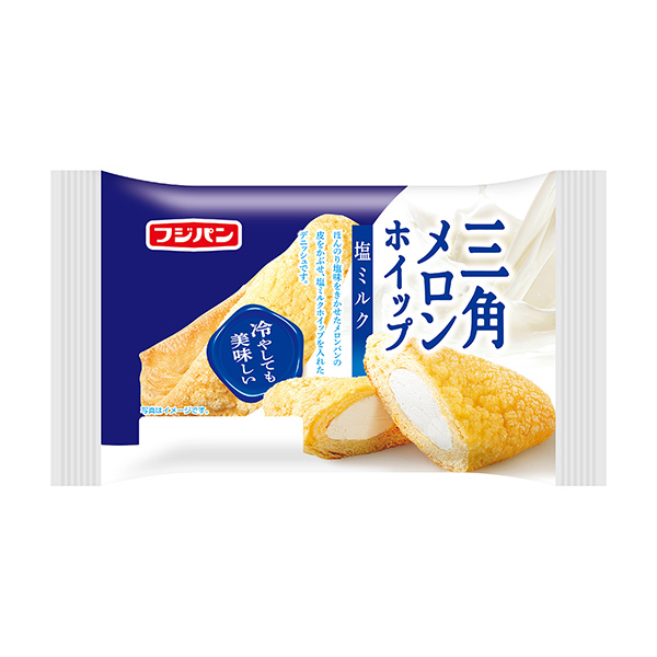 包裝設(shè)計欣賞三角甜瓜攪打＜奶粉＞ (富士面包) (圖1)