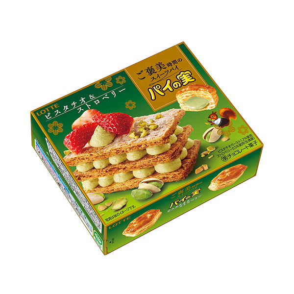 包裝設(shè)計(jì)欣賞餡餅的果實(shí)＜開心果&草莓＞ (樂天) (圖1)