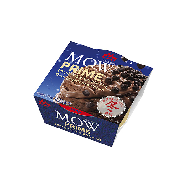 包裝設計欣賞mow prime ( mow prime ) ＜餅干和巧克力奶油＞ (森永乳業) (圖1)