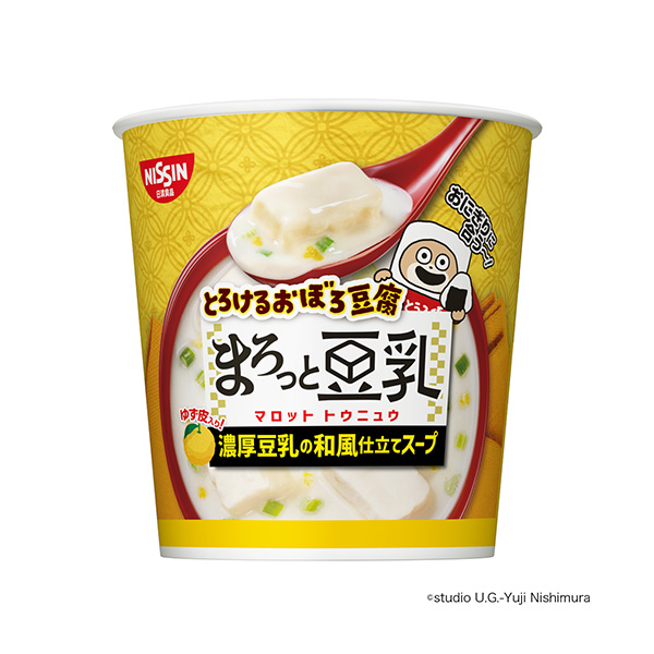 包裝設(shè)計(jì)欣賞粘稠的豆腐渣＜白豆?jié){湯＞ (日清食品) (圖1)