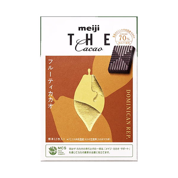 包裝設計欣賞明治可可＜水果可可＞ (明治) (圖1)