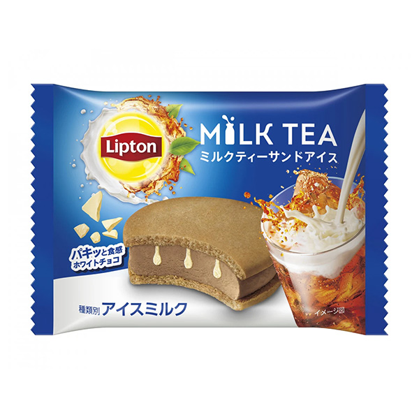 包裝設計欣賞利普頓奶茶三明治(森永乳業) (圖1)