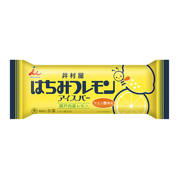 包裝設計欣賞蜂蜜檸檬冰棒(井村屋) (圖1)