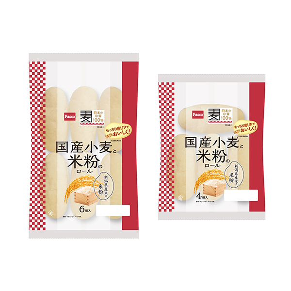 包裝設(shè)計(jì)欣賞國(guó)產(chǎn)小麥和米粉卷(敷島制面包) (圖1)