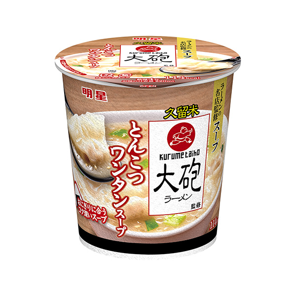 包裝設計欣賞明星大炮拉面監修豬骨餛飩湯(明星食品) (圖1)