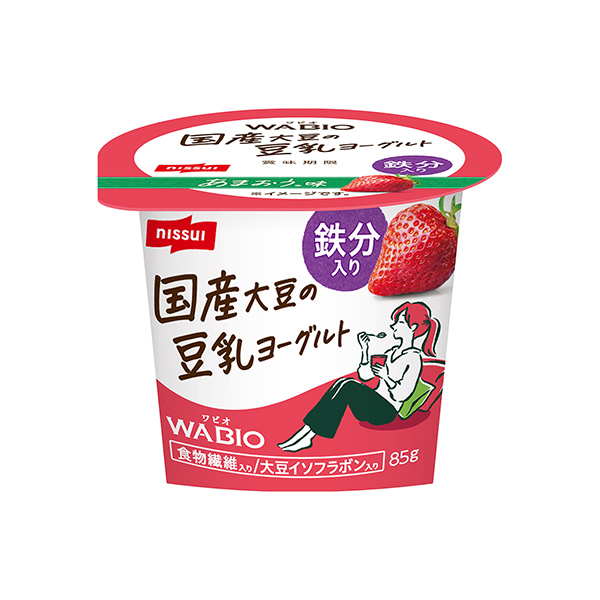 包裝設計欣賞WABIO國產大豆的豆漿酸奶＜甜味＞ (日本) (圖1)