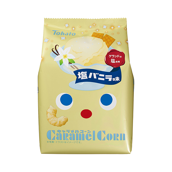 包裝設計欣賞焦糖玉米＜咸香草味＞ (東鴿) (圖1)