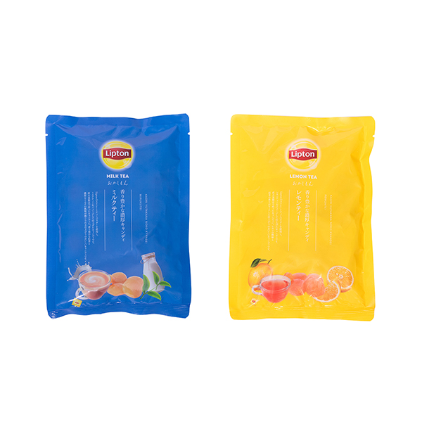 包裝設計欣賞糖果＜牛奶＞ ＜檸檬＞ (利普頓茶融合日本服務) (圖1)